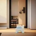 thumbnail image 4 of HLONKKids Step Stool Toddler Step Up Stool For Kitchen Bathroom Safety Bottom As Potty Training Stool Slip-Resistant Step Stool For -Blue, 4 of 8