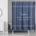 thumbnail image 2 of Creative Products Together Favorite Place 2 71x74 Shower Curtain, 2 of 2