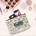 thumbnail image 4 of Bolsa de maquillaje Jeilink Daily Affirmations para mujer, algodón, 4 of 5