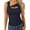 Dark Blue, variant on Breezora Women's Summer Essential Sleeveless Tank Top Casual Basic Cami L Size Beige