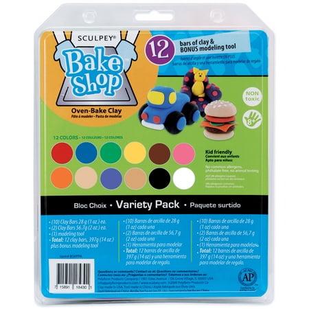 Sculpey Bake Shop Clay: 13 pieces