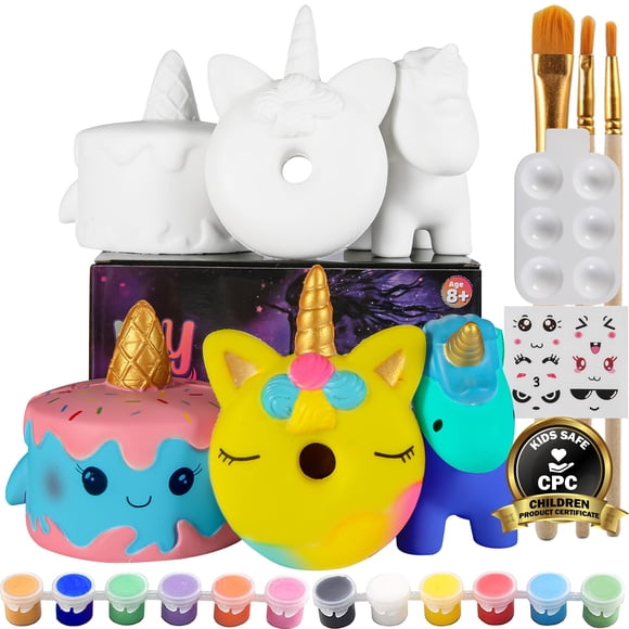 Kit de pintura Squishy Jim&Gloria Paint Your Own Squishies
