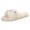 Blue, variant on Fuzzy Slippers For Women Winter Plush Butterfly Decoration Open Toe Flat Bottom Cotton Slippers Warm Cozy Winter House Slippers Bedroom Indoor House Shoes