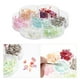 thumbnail image 3 of 1 caja de adornos de cristal para uñas con múltiples formas y parte trasera plana para decoración de uñas., 3 of 8