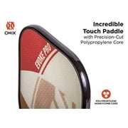 Onix Evoke Pro Pickleball Paddle, Red