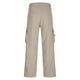 thumbnail image 5 of Pantalones largos para hombre, casuales, de moda, de color sólido, con cordón, cintura elástica y bolsillos., 5 of 8