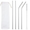 Stainless Steel 2040oz Stanleey Cup Reusable Metal Straws for Milkshakes, milk Teas, Drinks