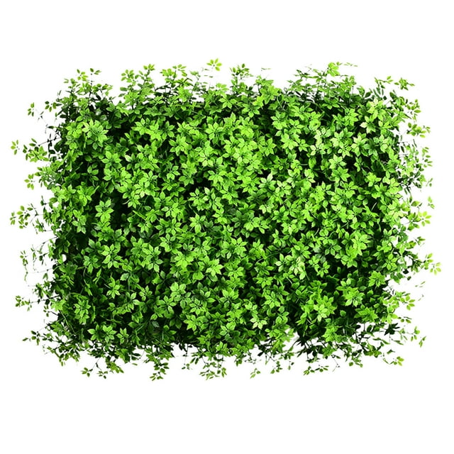 CEHVOM Green Plant Wall Simulation Plant Wall Decoration Living Room Interior Background Flower Wall Green Wall Hanging Plastic Fake LawnDoor Fence Fence Protection Clearance