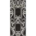 thumbnail image 2 of Carel Adolph Lion Cachet 10x18 Black Ornate Wood Framed Double Matted Museum Art Print Titled - Ornamental Motif (1874), 2 of 5