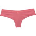 thumbnail image 2 of Botmois Men Stripe Thin Ice Silk Bikini Briefs Panties Enhance Pouch Underwear Underpants Light Watermelon Red L, 2 of 3
