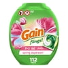 Gain Liquid Laundry Detergent Soap, HE Compatible, Long Lasting and Spring Daydream Scent, 112 Count