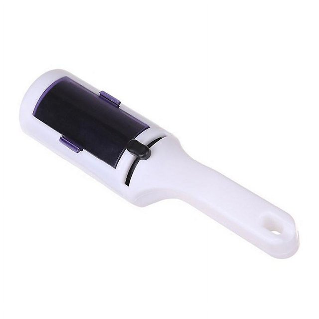 Cepillo para quitar pelusas con tapa abatible, botón de presión, ropa, cepillo para mascotas, removedor de pelo para el hogar, dormitorio, sofá, removedor de pelo, barredora, afeit