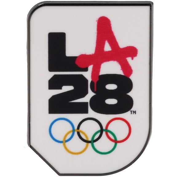 White LA28 Summer Olympics Grafitti Pin