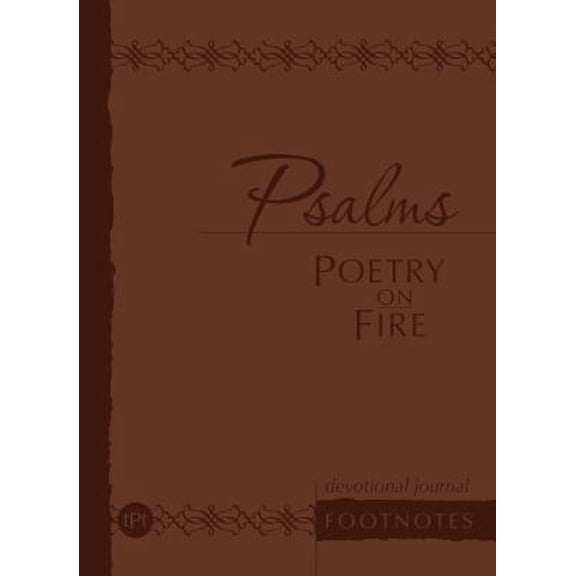 Pre-Owned Psalms Poetry on Fire: Devotional Journal Footnotes (Passion Translation) (Unknown) 1424549922 9781424549924