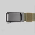 thumbnail image 3 of CSChome Cargo Belt Men Outdoor Cargo Waist Belt Automatic Buckle One Button Adjustable Length Nylon Long, 3 of 7