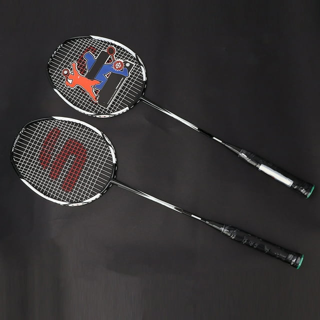 Carbon Aluminum Frame Racket Aluminum Badminton Racket Suitable For Adults Outdoor Activities Use