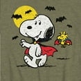 thumbnail image 3 of Peanuts - Vampire Snoopy and Woodstock - Toddler And Youth Short Sleeve Graphic T-Shirt, 3 of 6