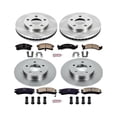 thumbnail image 3 of Power Stop Front and Rear Stock Replacement Brake Pad and Rotor Kit KOE2761, 3 of 8