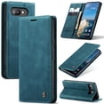 thumbnail image 1 of CaseMe Leather For Google Pixel 9A Case, Flip Wallet Leather Case with Card Holder Magnetic Closure Shockproof Kickstand Protective Phone Cases Cover For Google Pixel 9A,Blue,For Google Pixel 9A, 1 of 12