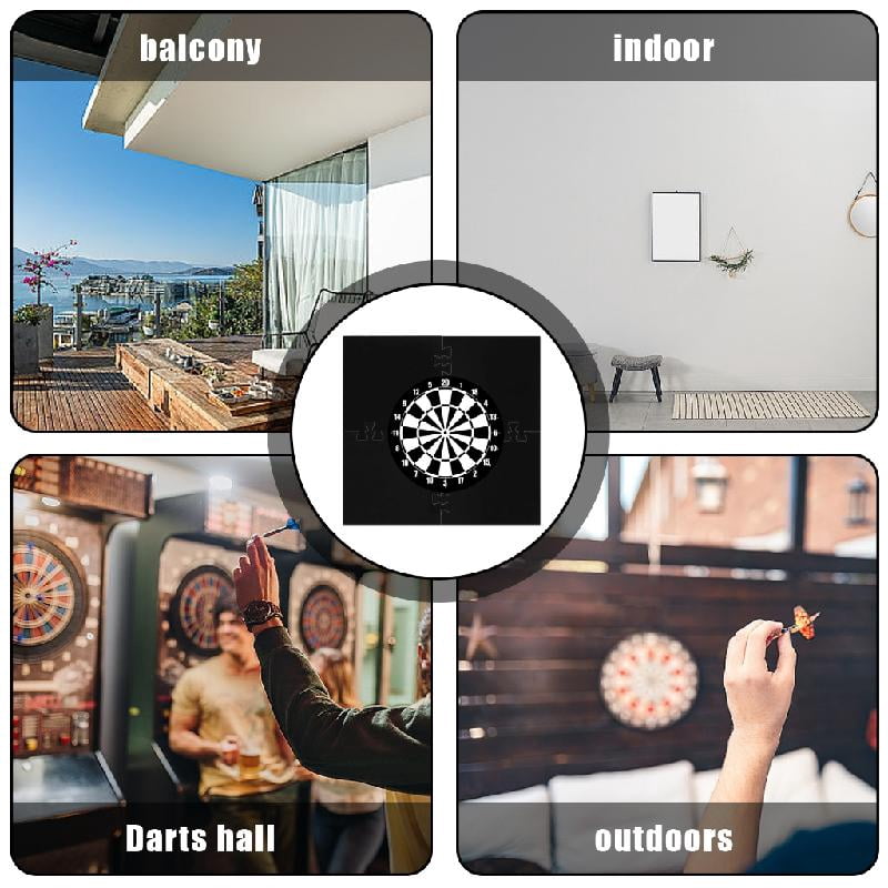 lanema Wall Protector Square Dartboards Surround Rings Light weights Dartboards Backboard