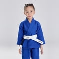 thumbnail image 5 of FLUORY Kids Youth Childrens All Around Brazilian Jiu Jitsu BJJ Gi no Belt, 5 of 5