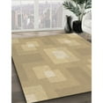 thumbnail image 3 of Ahgly Company Machine Washable Indoor Square Transitional Yellow Area Rugs, 4' Square, 3 of 7