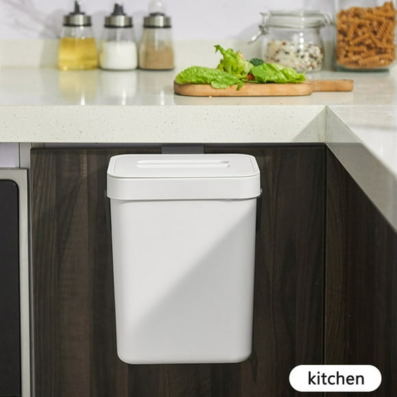 Small Kitchen Compost Bin Kitchen Waste Bin Household Countertop Container Small Kitchen Compost Bin 3L Kitchen Waste Bin Household Countertop Container With Lid For Rubbish