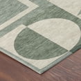 thumbnail image 3 of Addison Rugs Chantille Indoor/Outdoor Transitional Geometric Basil Machine Washable Runner Rug, 2'3" x 7'6", 3 of 7