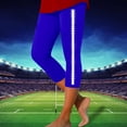 thumbnail image 1 of WILLBEST Leggings Deportivos Informales con Estampado de Rugby para Mujer, Pantalones de Yoga, Cintura Alta, Elásticos, para Correr, Gimnasio Y Fitness. Mediana, 1 of 3