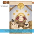 thumbnail image 4 of Toland Home Garden 107273 Nativity Christmas Flag 28x40 Inch Double Sided Christmas Garden Flag for Outdoor House Winter Flag Yard Decoration, 4 of 5