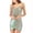 Green, variant on Women's Sleeveless Round Neck Solid Pajama Sleep Dresses Sexy Sequin Spaghetti Straps Backless Asymmetrical Hemline Soft Dress Gold M