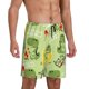 thumbnail image 2 of Balery Cute Dinosaurs Cartoon Pantalones cortos de pijama de punto de algodón para hombre con cinturilla y bolsillos-XX-Large, 2 of 6