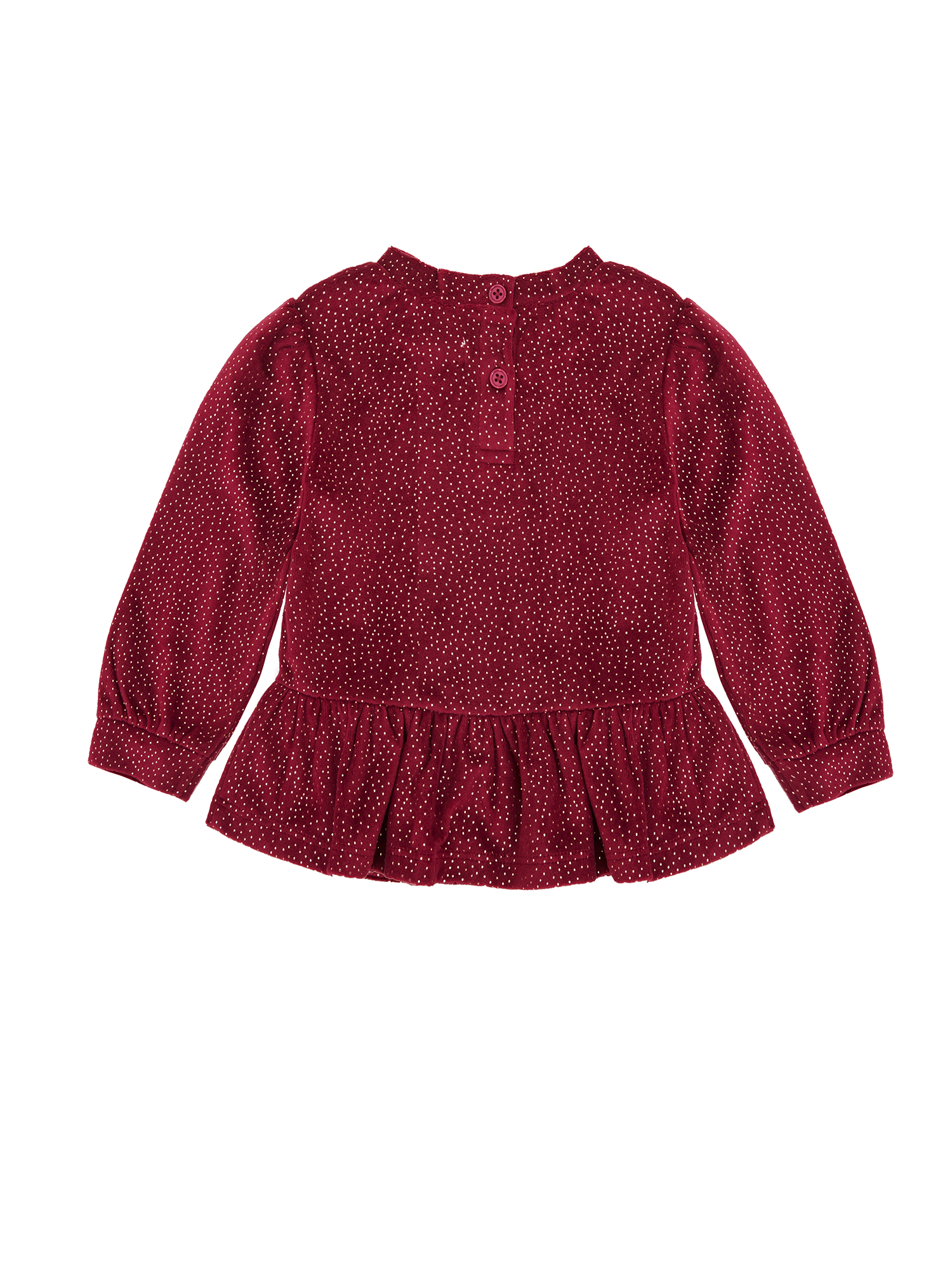 Wonderluxe Baby Girls' Cozy Velour Top, Pant and Headband, 3-Piece Set, Sizes 0-3M-24M
