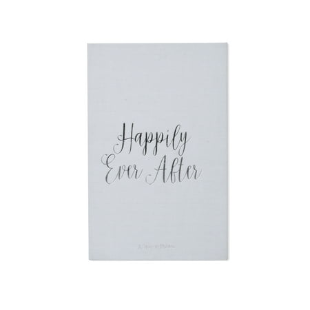 Prinz Linen Happily Ever After Coffee Table Photo Album for 180 4x6 Photos, Gray