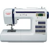Janome JW7630 Computerized Easy-To-Use Sewing Machine with Aluminum Interior Frame & Automatic Needle Threader, 1 Each