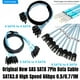 thumbnail image 2 of Cable de datos SATA3.0 SAS Original 4 SATA, 6 SATA, 8 SATA de alta velocidad 6Gbps para disco duro SSD servidor de tarjeta Raid 0,5 M/0,7 M/1M, 2 of 4