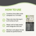thumbnail image 2 of Plantonix Char Bliss Premium Wood Biochar Soil Amendment 8 Quarts, 2 of 5