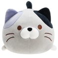 thumbnail image 1 of Juguete de peluche de gato supersuave, animal de peluche de gatito gordito esponjoso, almohada de gato de peluche adorable para niños o decoración del hogar (Ceniza, 60 cm) brillar Electrónica, 1 of 6