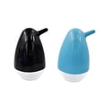 thumbnail image 2 of Naiovety ABS Dispensador de a mano Reemplazo Sellado a prueba de fugas Recargable Hogar Baño Inodoro Forma de animal Bomba Contenedor Juegos de accesorios de baño Azul, 2 of 6