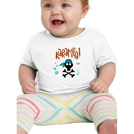 

Cute Pirate Karamba T-Shirt Infant -Image by Shutterstock 24 Months