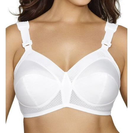 Beige Stretch Bras - Women's Exquisite Form 5100532 Wireless Original Full Support Bra