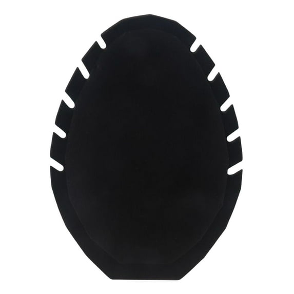 Necklace Jewelry Stand Rack Ornament Jewelry Display Rack Organizer for Shop -Black