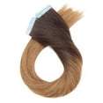 thumbnail image 2 of Extensions de Cheveux Humains à Ruban de 18” Cheveux Remy 100 % 20 Pcs Longs Lisses Soyeux pour Femmes, 2 of 6