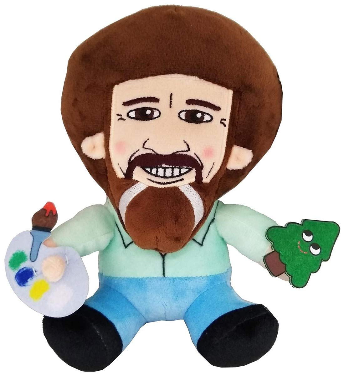 bob ross stuffed toy