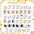 thumbnail image 2 of topjuju 41 Pcs Mini Cat Dog Figurines, Cute Mini Resin Animals, Tiny Miniature Ornament Fairy Garden Accessories for Home Desk Decor, Birthday Party Favors, Car Decor, Wedding, 2 of 7