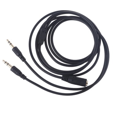 2Pcs 3.5mm Male To 3.5mm Female Headphone Cable 3.5mm Aux Jack Headphone Extension Cable For Smartphone 3 3ft Black Badddbfb Fa8e 4833 A2e7 5ccc9f364571.01f9a2ec86aea096de13a05192aea970