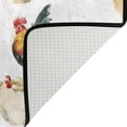 thumbnail image 3 of Coolnut 31x 20 Inch Area Rug, Carpet Watercolor Chickens and Rooster Doormat for Hardwood Floor Entrance Living Room Bedroom 2'7" x 1'8", 3 of 6