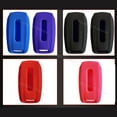 thumbnail image 4 of Dobrev 5 Button Silicone Rubber Cover Keyless Entry Fob Case Skin Protector Holder For Dodge Ram Truck 2019 2020 2021 2500 3500 5500 Key   black and purple, 4 of 4