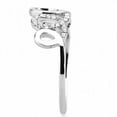 thumbnail image 4 of no plating Stainless Steel Ring AAA GRD CZ Clear DA258 for Women Clear Stone Color Style High Size 8, 4 of 5