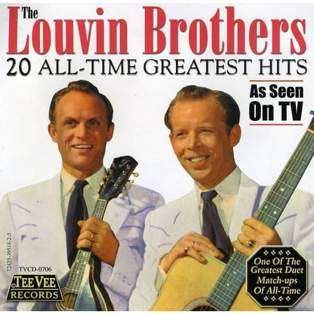 The Louvin Brothers - 20 All-Time Greatest Hits - Christian Country - CD